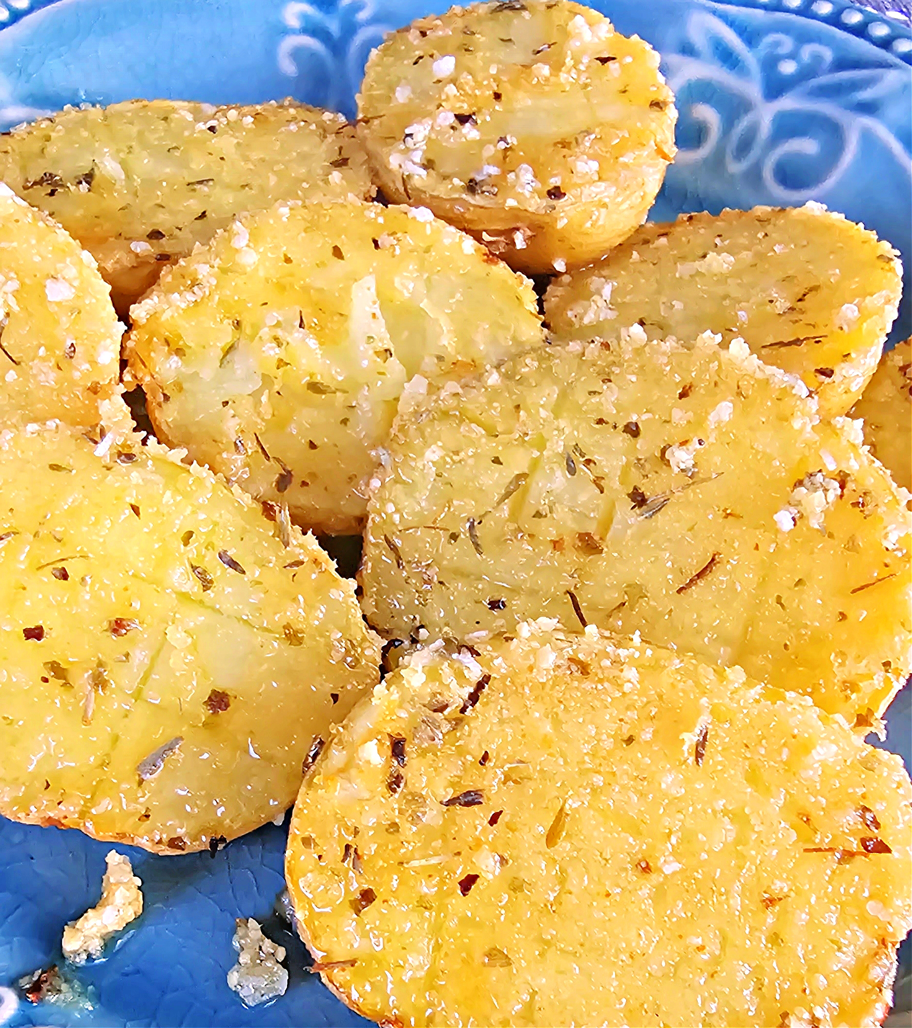 Parmesan Crusted Baby Potatoes