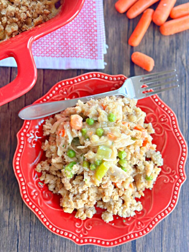 Chicken and Stuffing Casserole