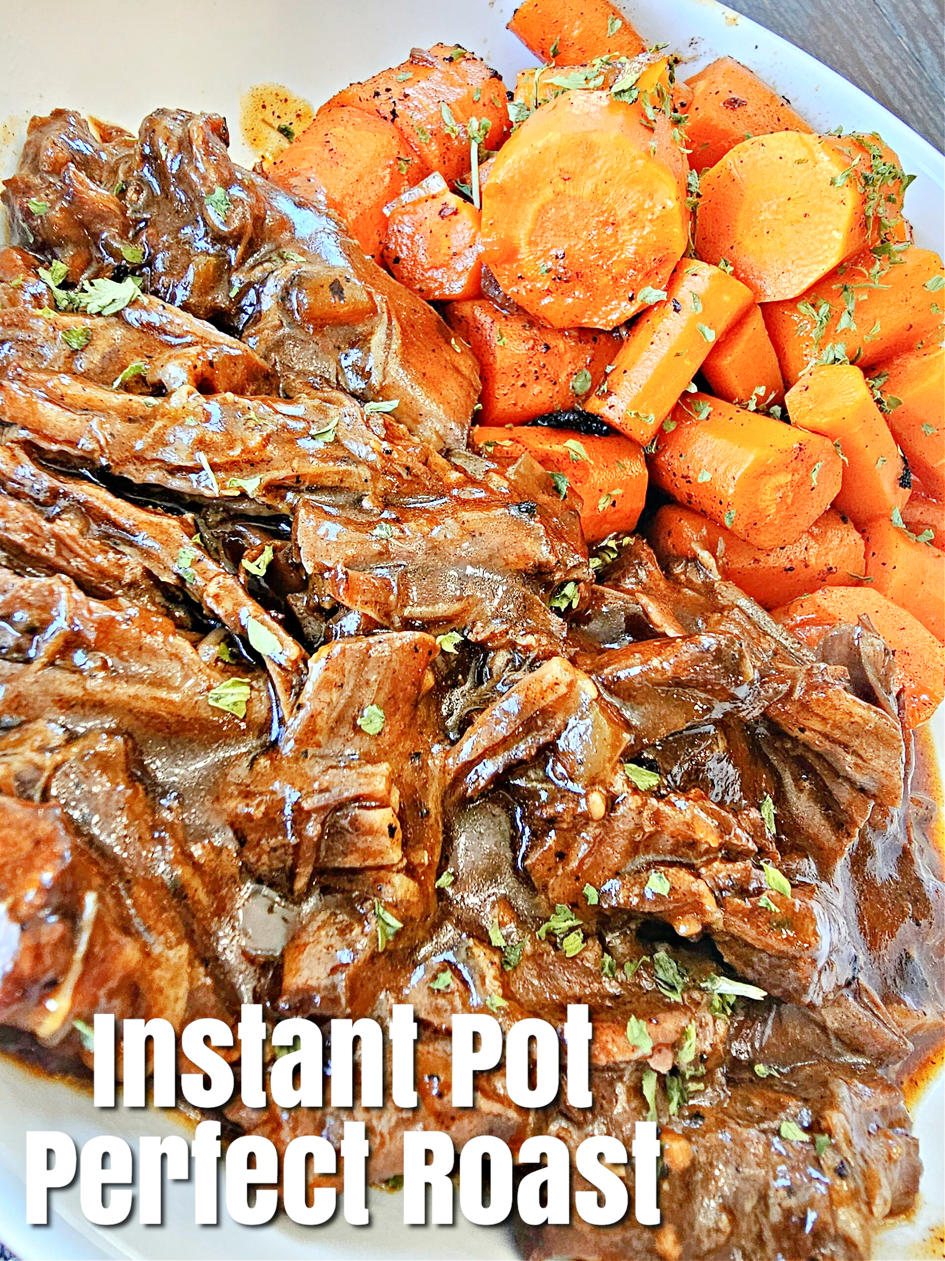 Instant Pot Perfect Roast #roast #instantpot #onepanmeals #beefrecipe #dinnerecipe #familydinner