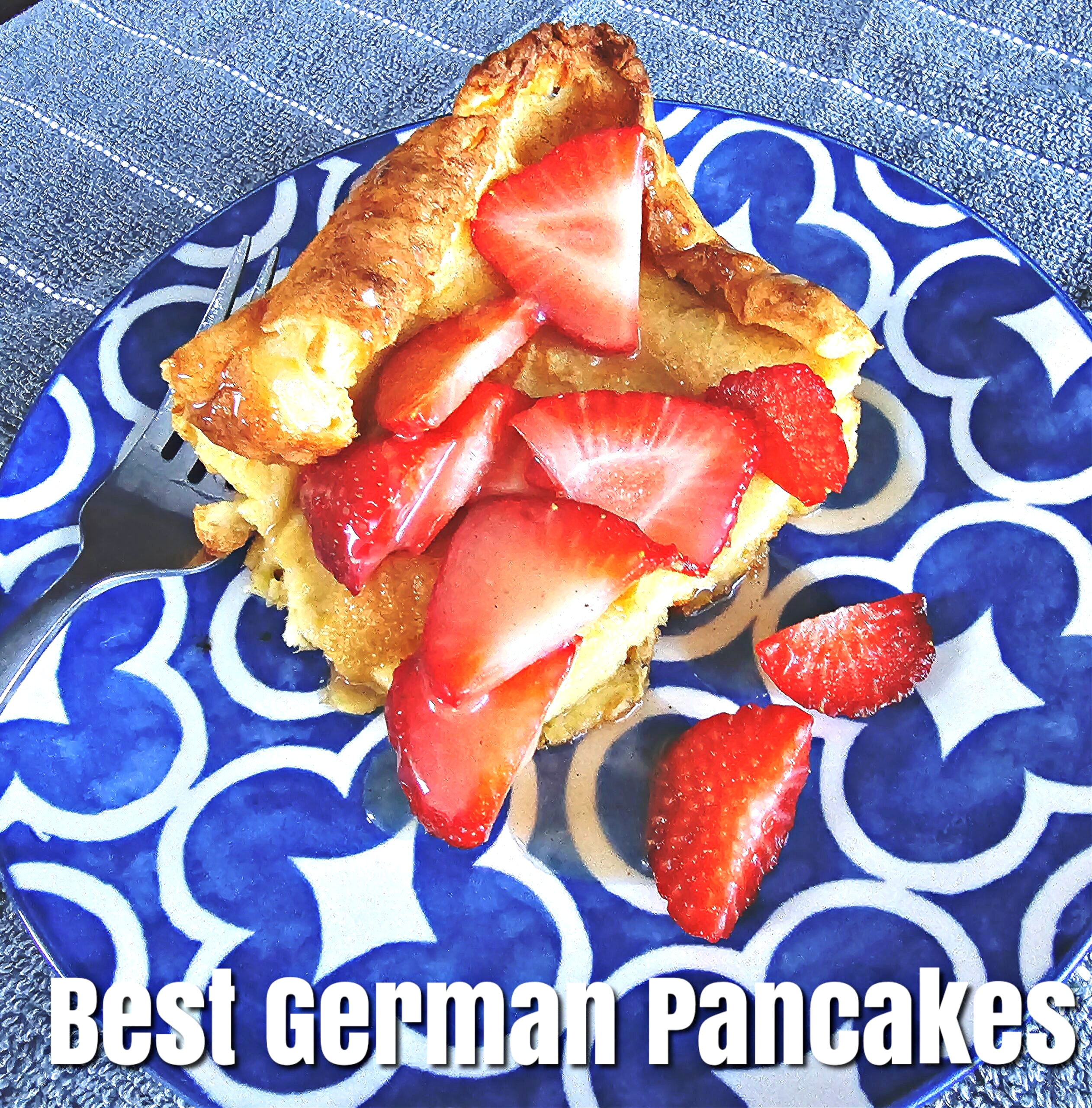 Best Ever German Pancakes #pancakes #germanpancakes #breakfast #brunch #dinner #bestrecipe