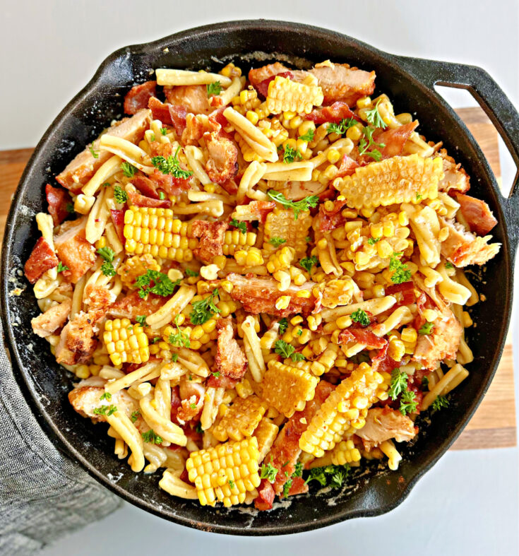 Chicken and Corn Pasta