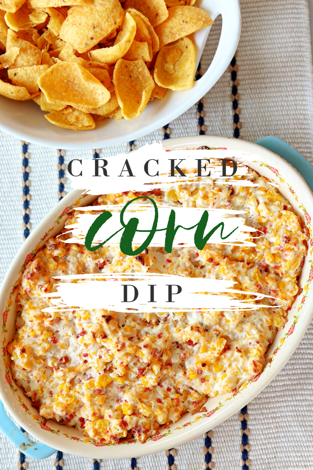 Cracked Corn Dip #appetizer #gameday #tailgating #chipdip #diprecipe #cornrecipe
