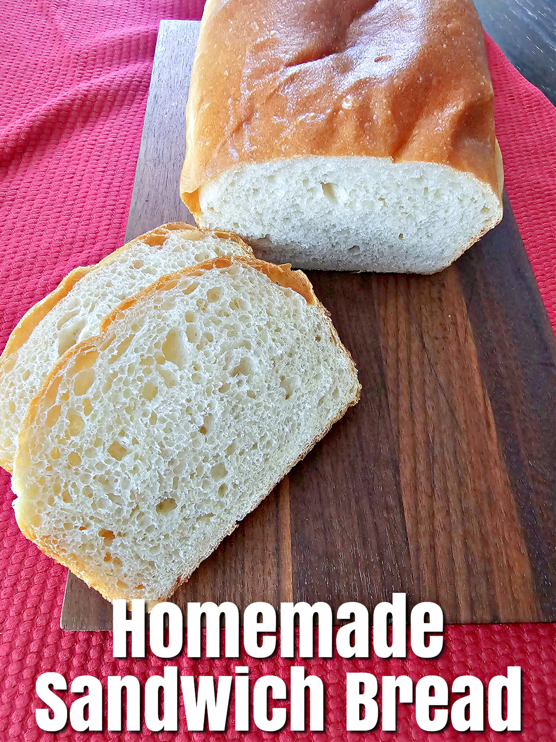 Homemade Sandwich Bread #bread #homemade #sandwichbread #appetizer #sandwiches