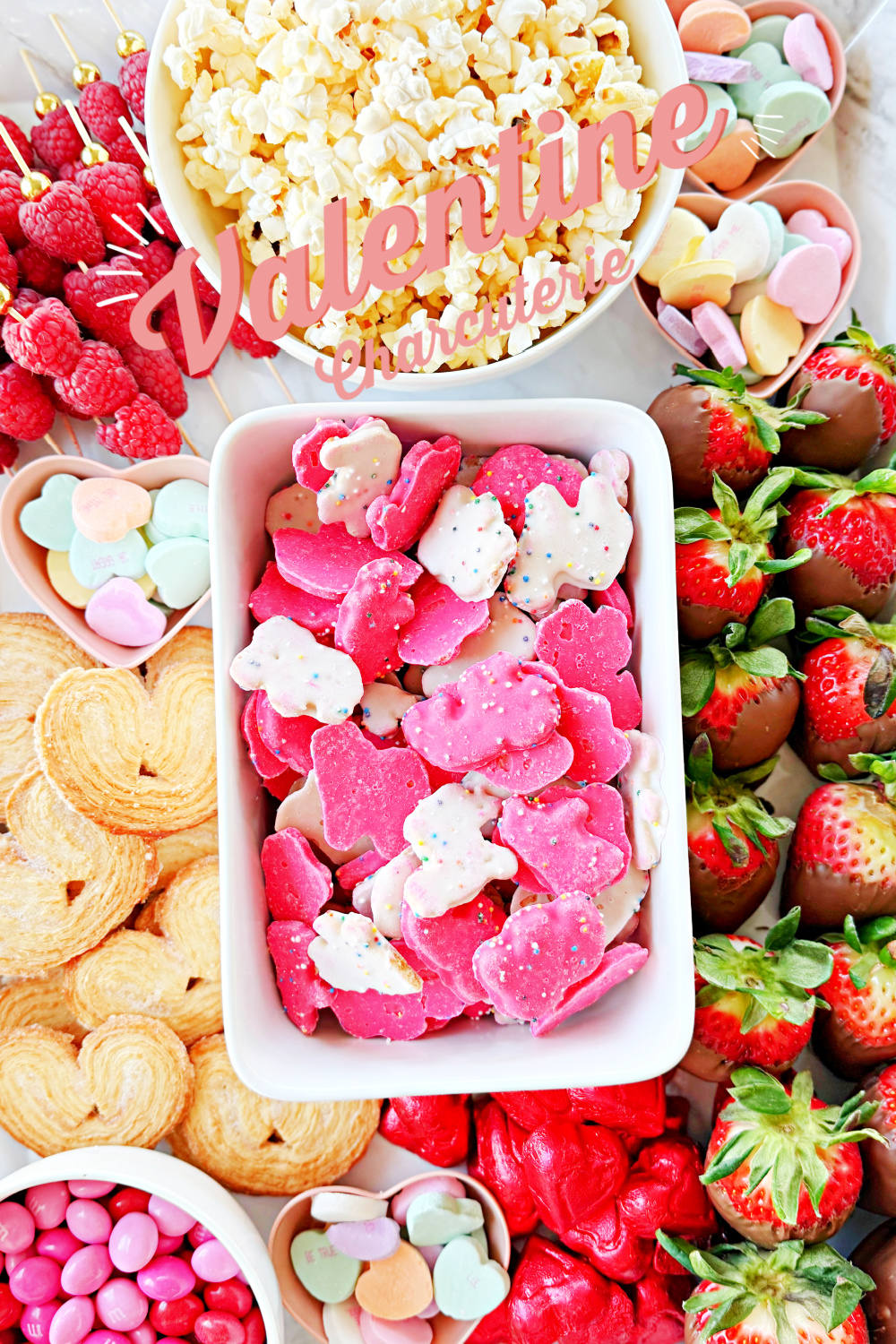 Valentine Charcuterie Board #snacks #appetizer #partyideas #holiday #valentines