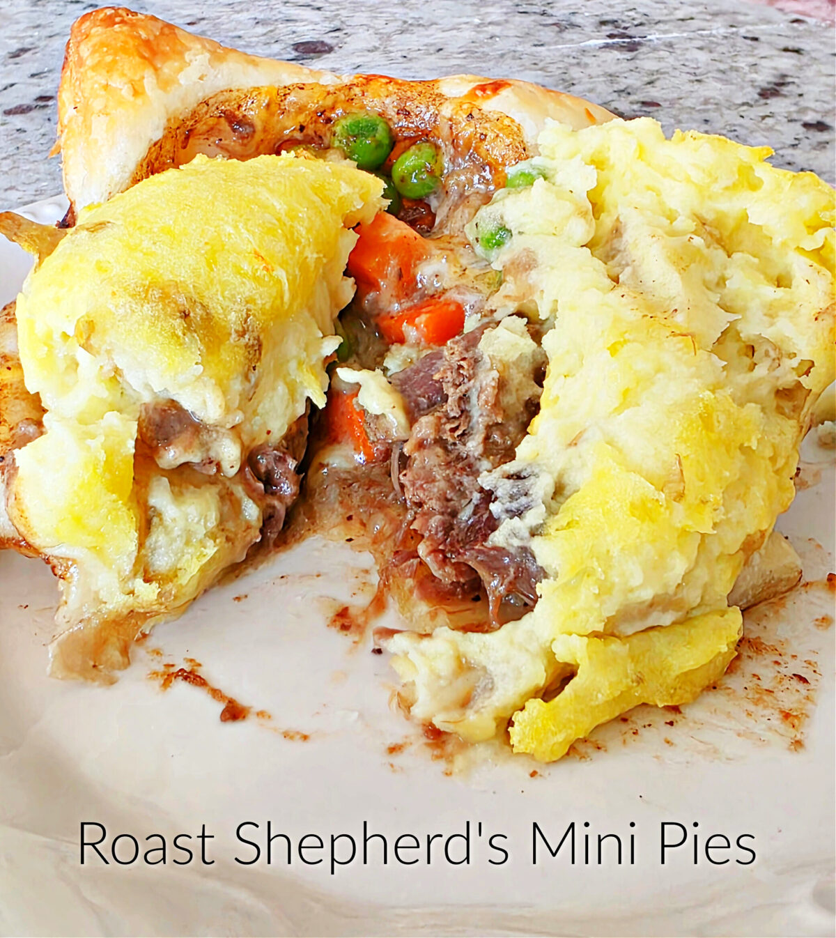 Roast Shepherds Mini Pie