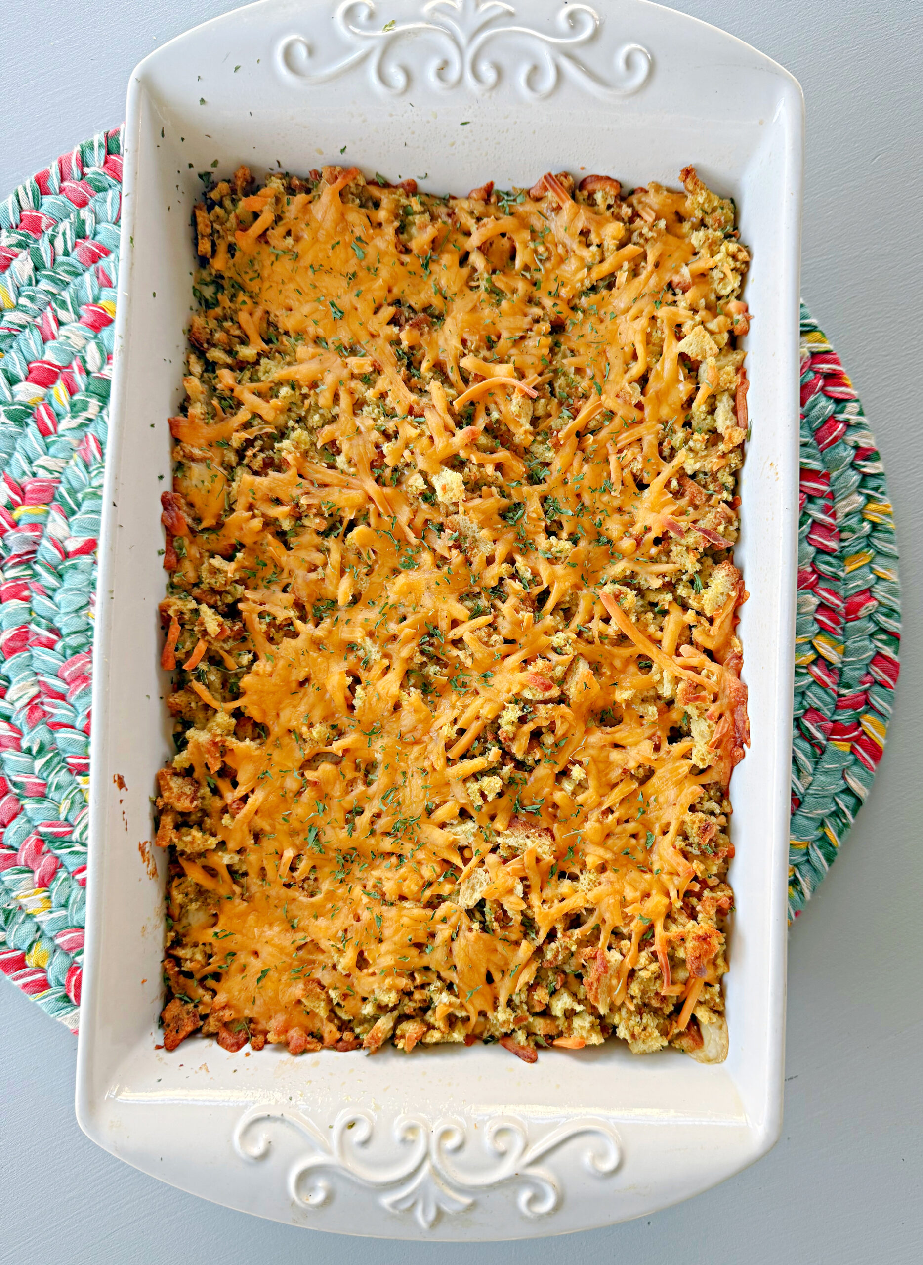 Chicken and Stuffing Casserole