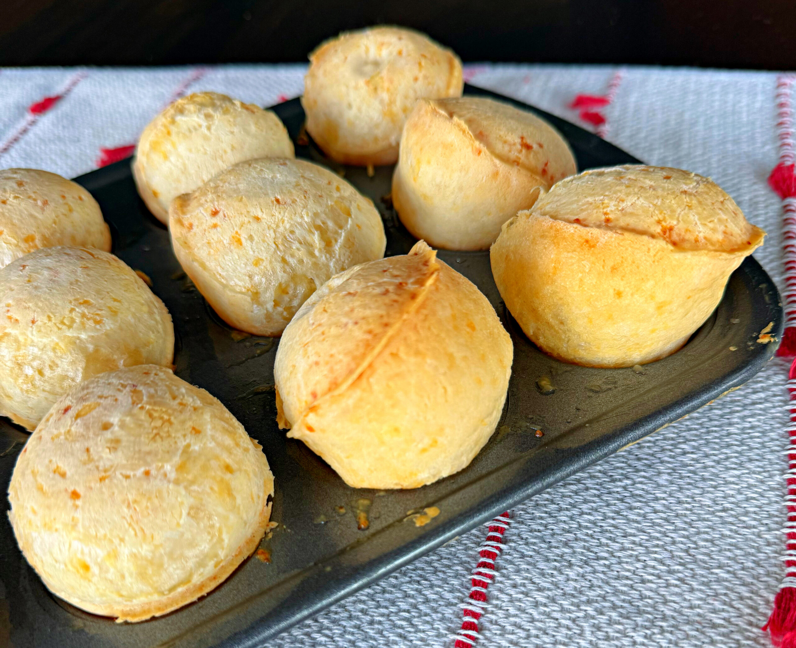 EASY BRAZILIAN CHEESE BREAD