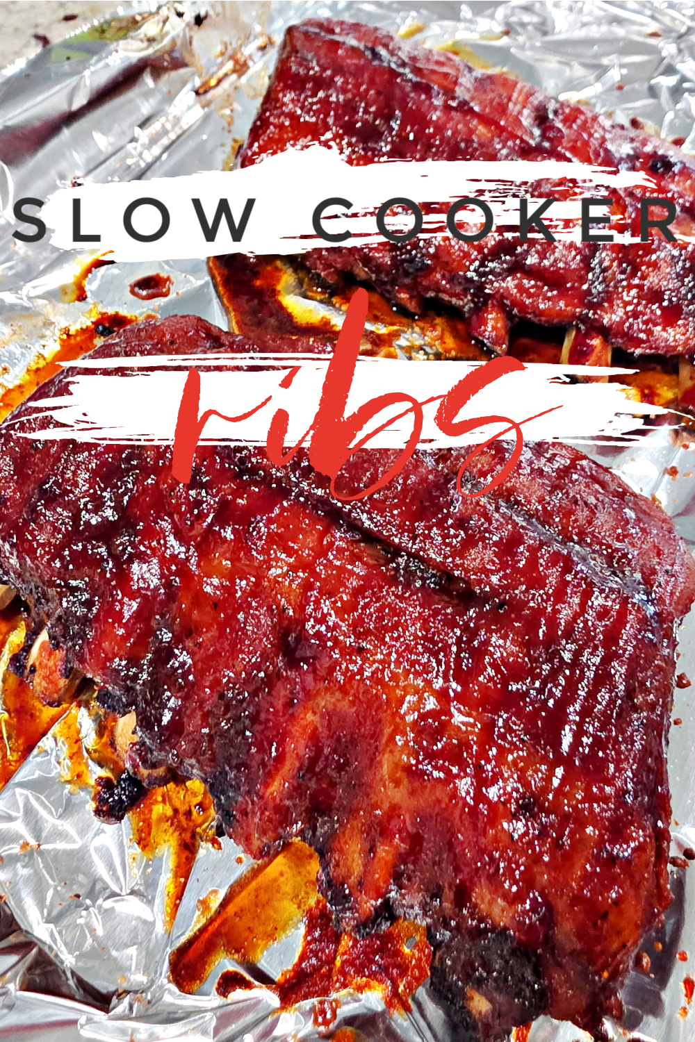 Slow Cooker Ribs #slowcooker #ribs #crockpot #easy #recipe