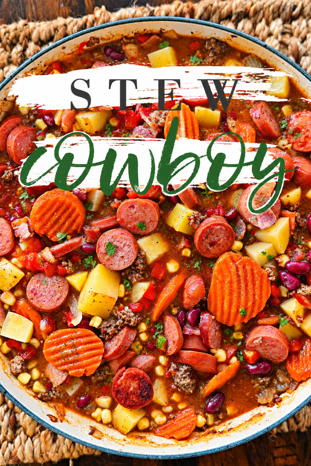 Cowboy Stew #stew #recipe #dinner #onepot meal #beef
