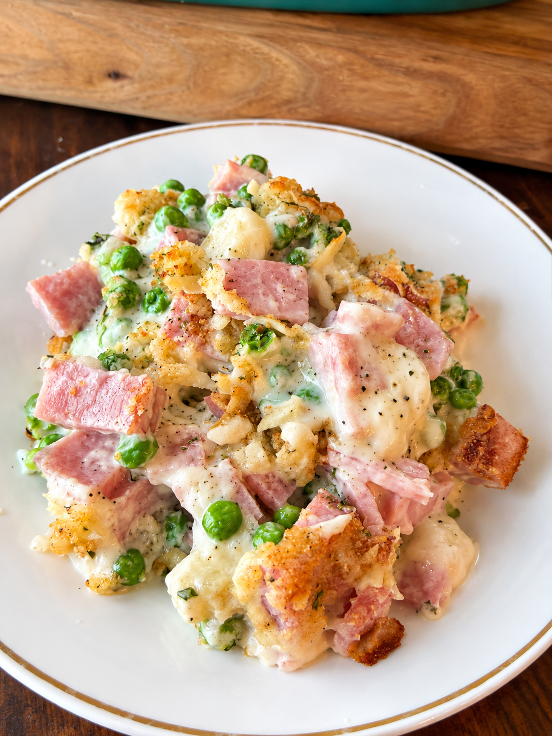 Ham and Gnocchi Casserole
