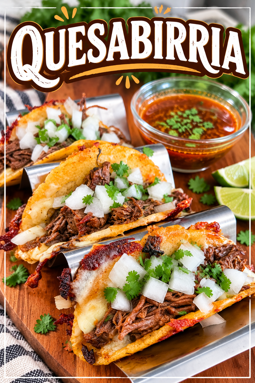 Quesabirria Tacos #beef #tacos #dinner #recipe