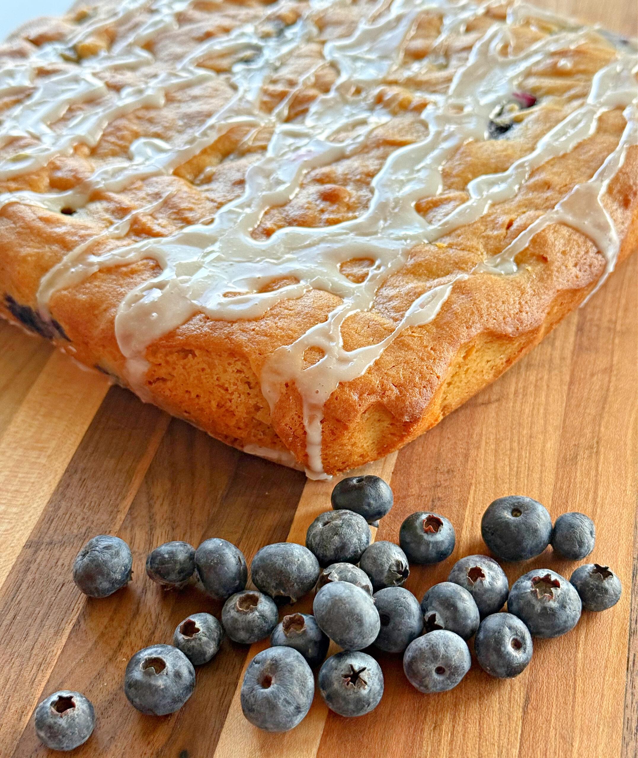 Blueberry Lemon Blondies